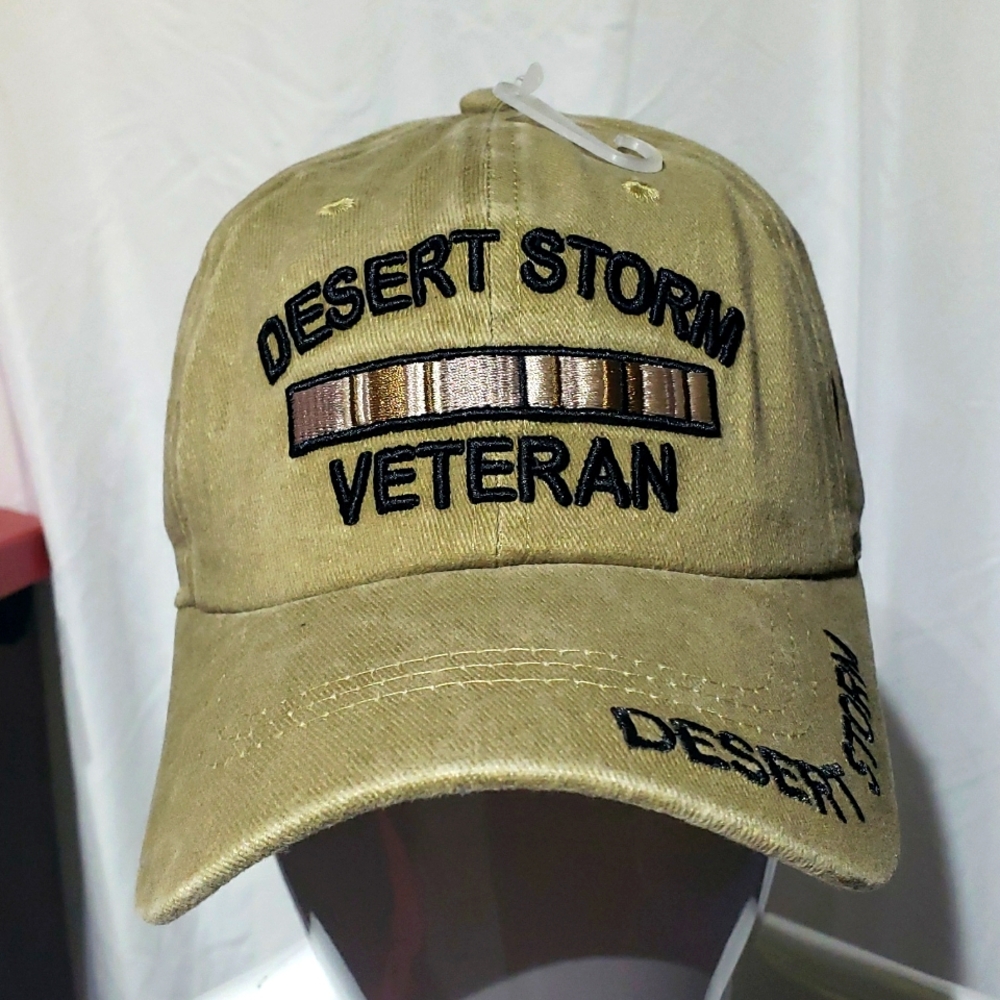 MILITARY DESERT STORM VETERAN Hat